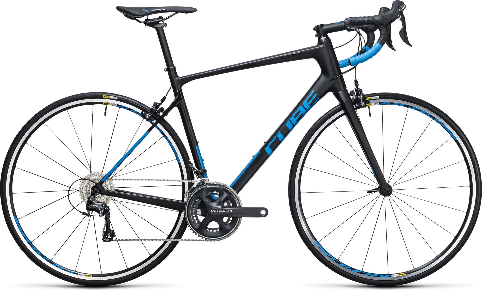 route cube attain gtc race carbon blue 2017 - Velobrival