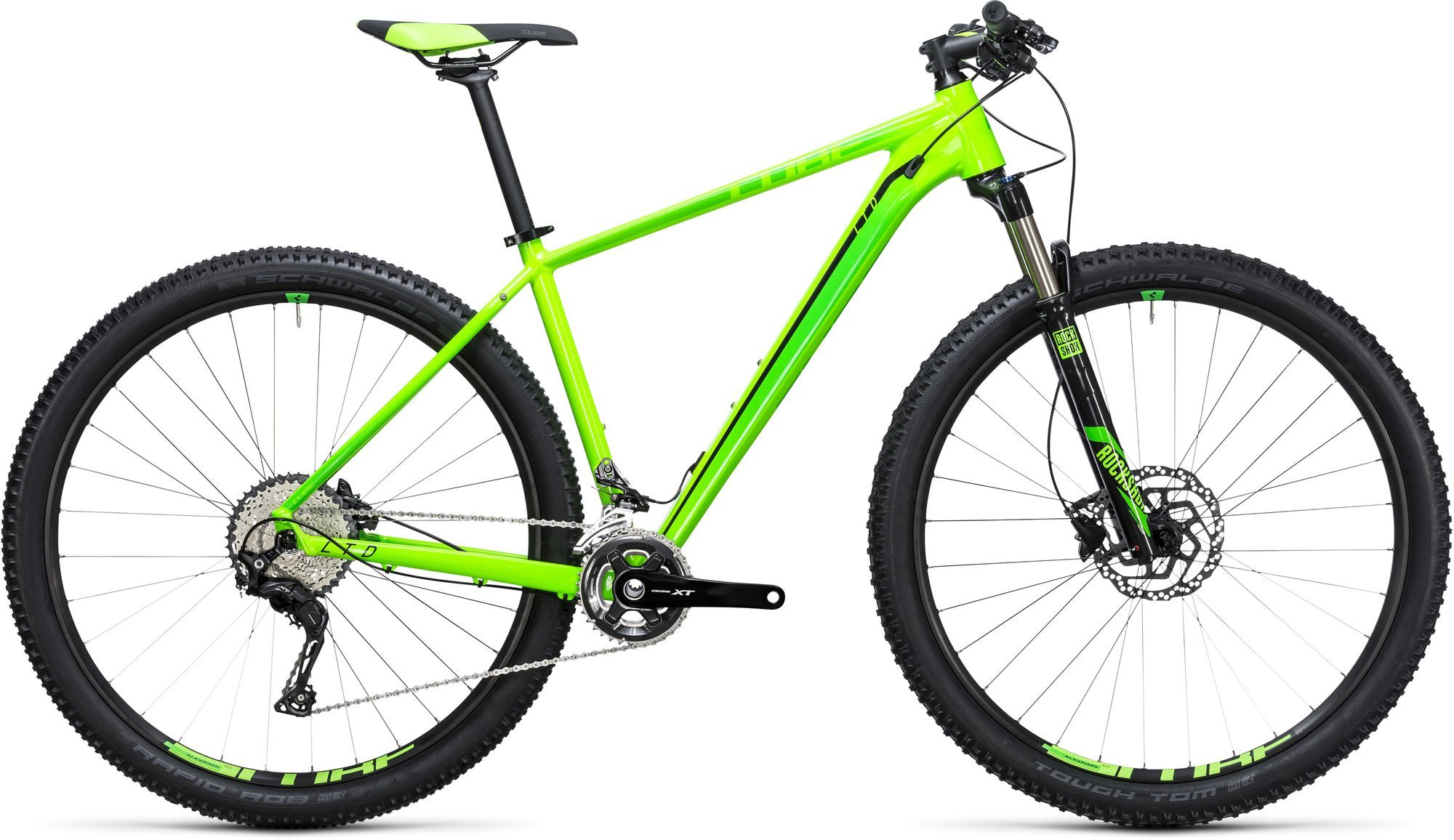 vtt cube ltd pro 2x green 2017 - Velobrival