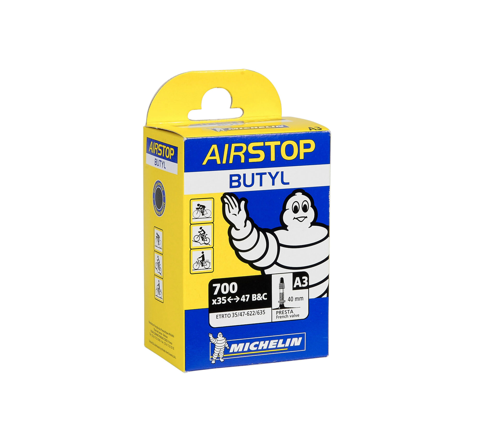 chambre a air michelin a3 700 35 - Velobrival