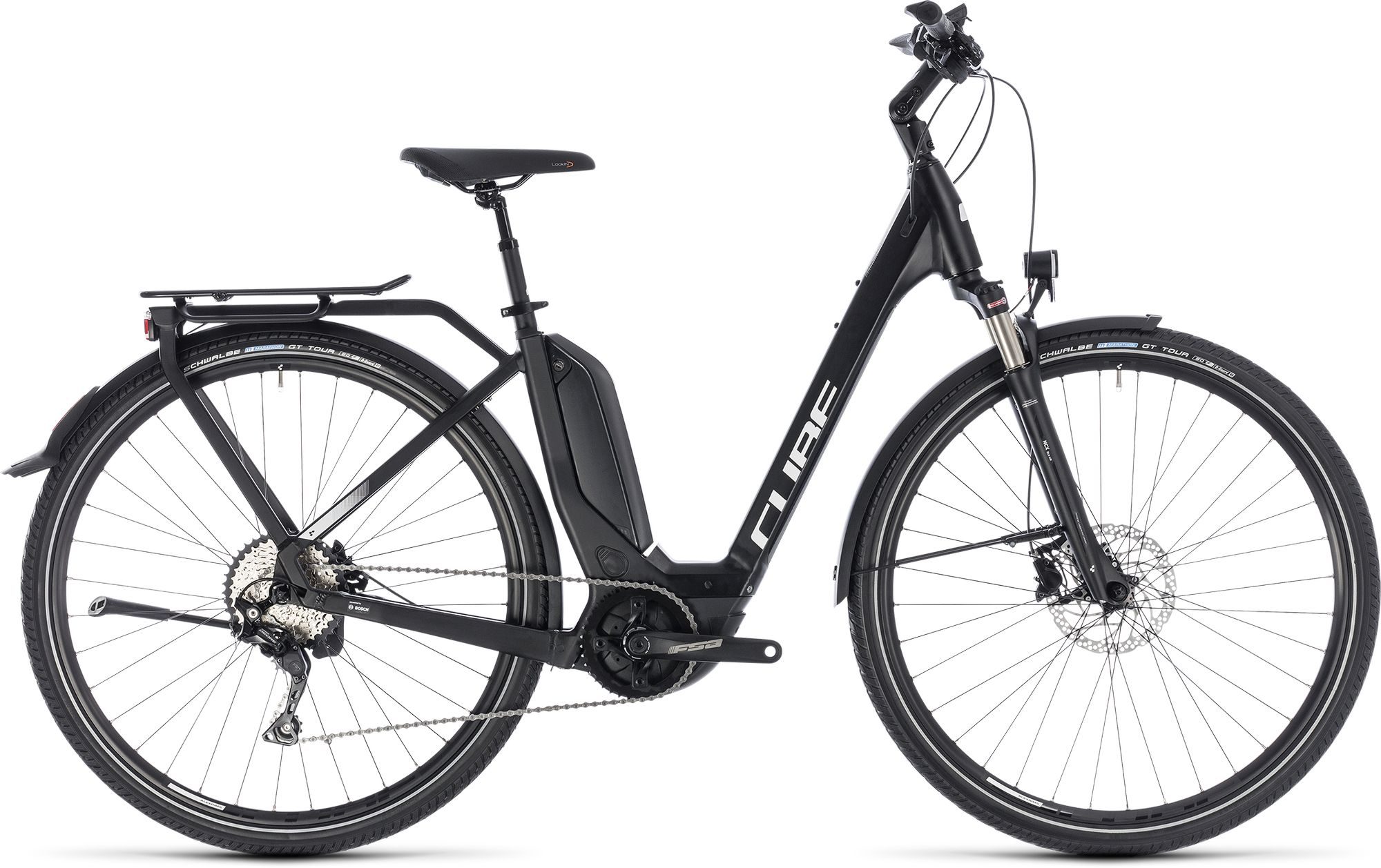 velo electrique cube touring hybrid pro 400 - Velobrival