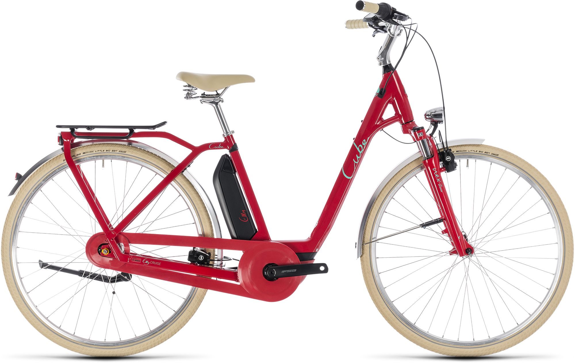 velo electrique cube elly cruise hybrid 500 - Velobrival