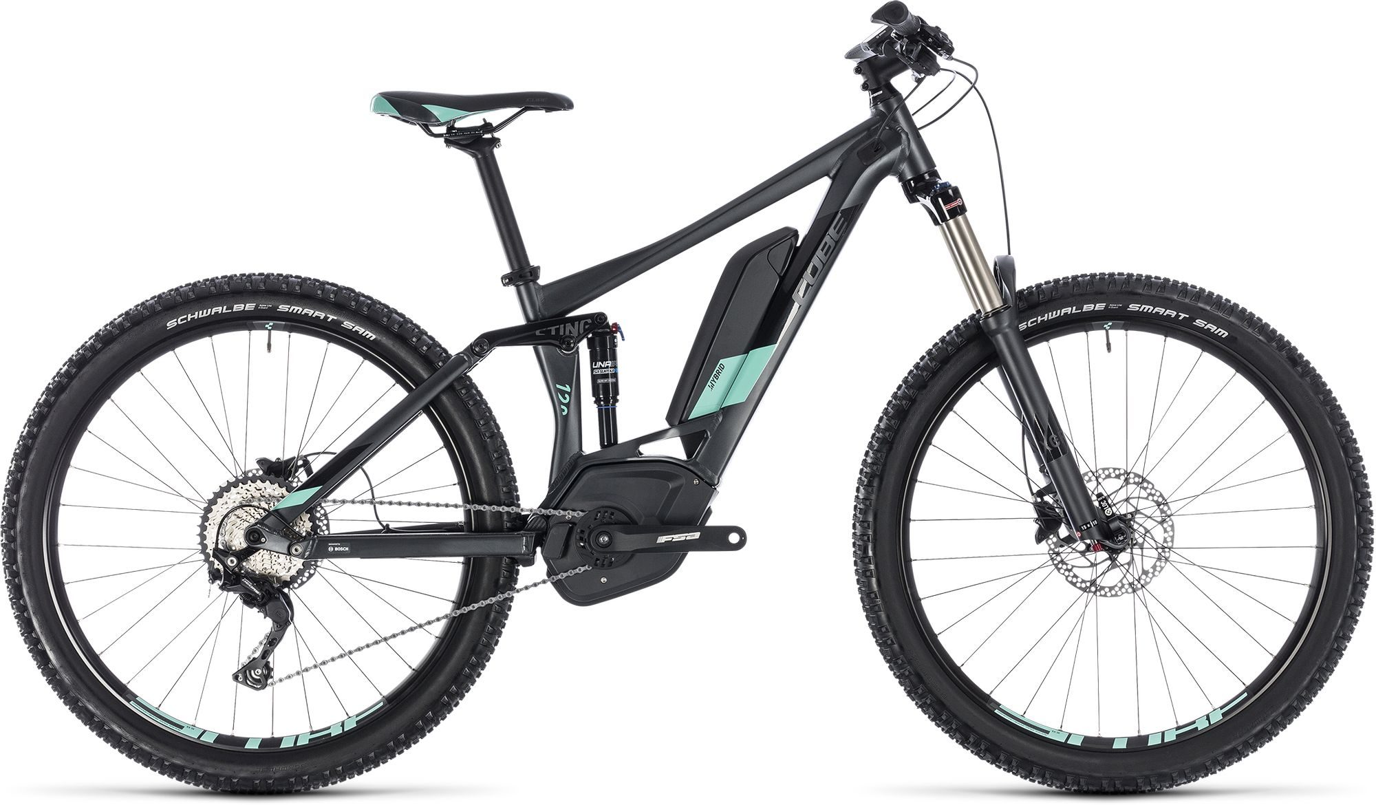 velo electrique cube sting ws hybrid race one 500 - Velobrival