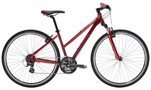 velo Gitane Verso Sport 21 Mixte Rouge - Velobrival