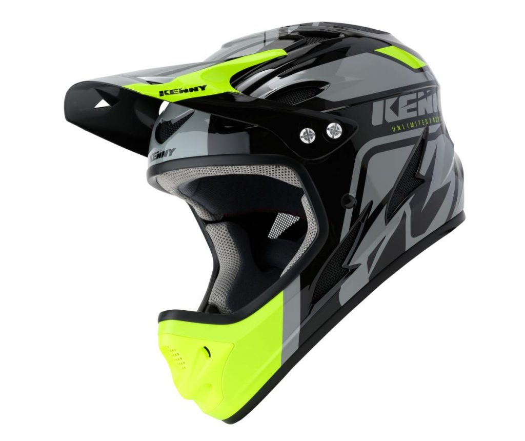 Casque DOWNHILL Neon Yellow - Kenny Racing