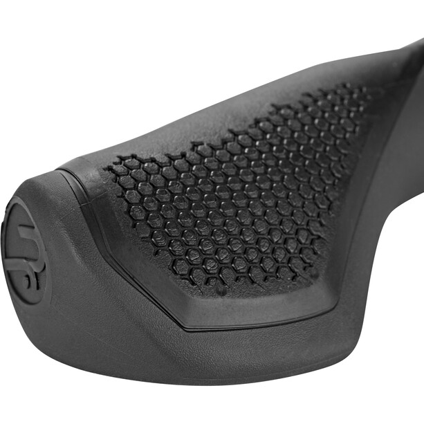 POIGNEE VTT CONFORT GEL NOIR GRIS 130MM