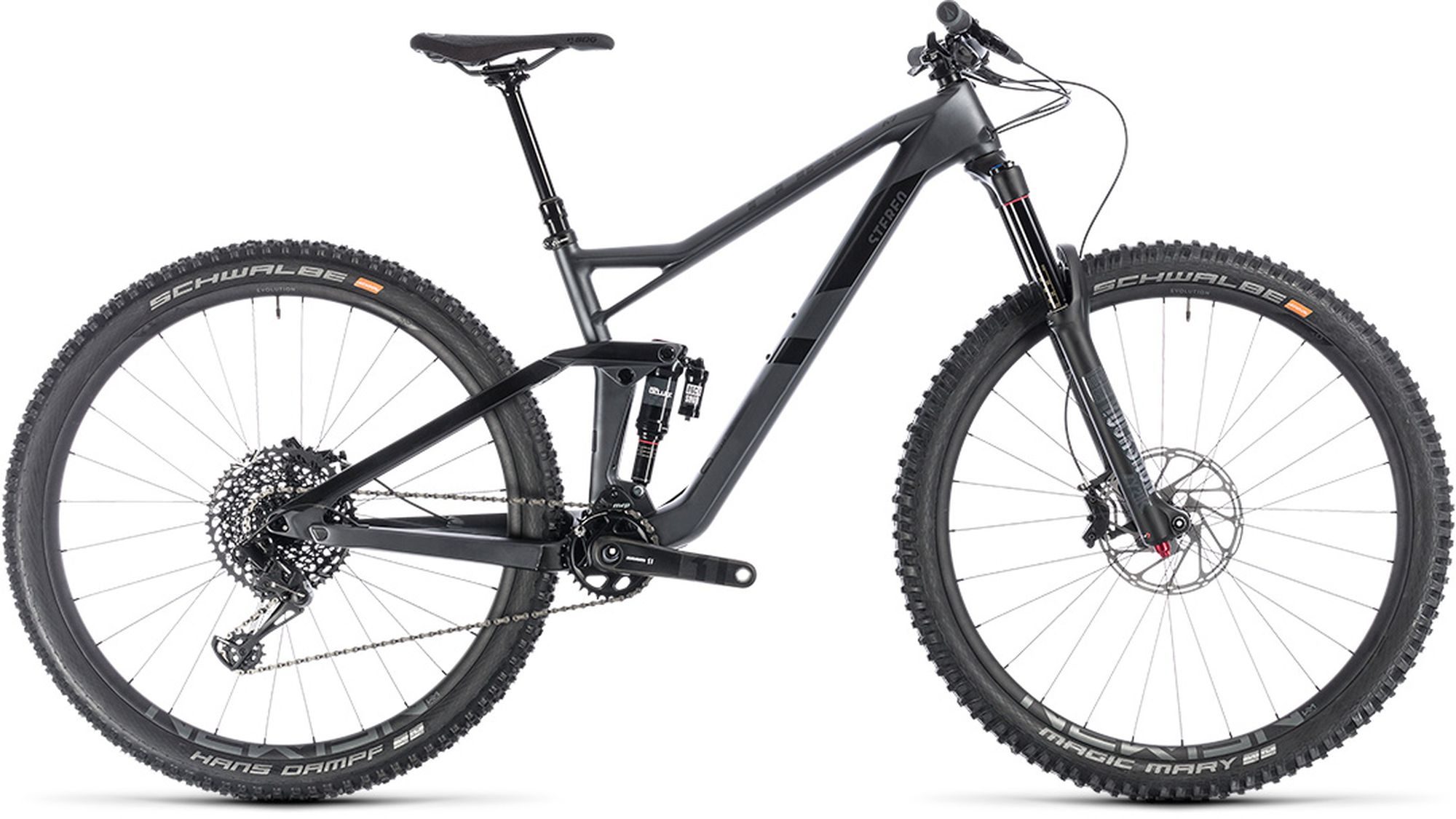 Cadre VTT Cube Stereo 160 C:62 SL – Carbone 27.5 Taille M – Enduro