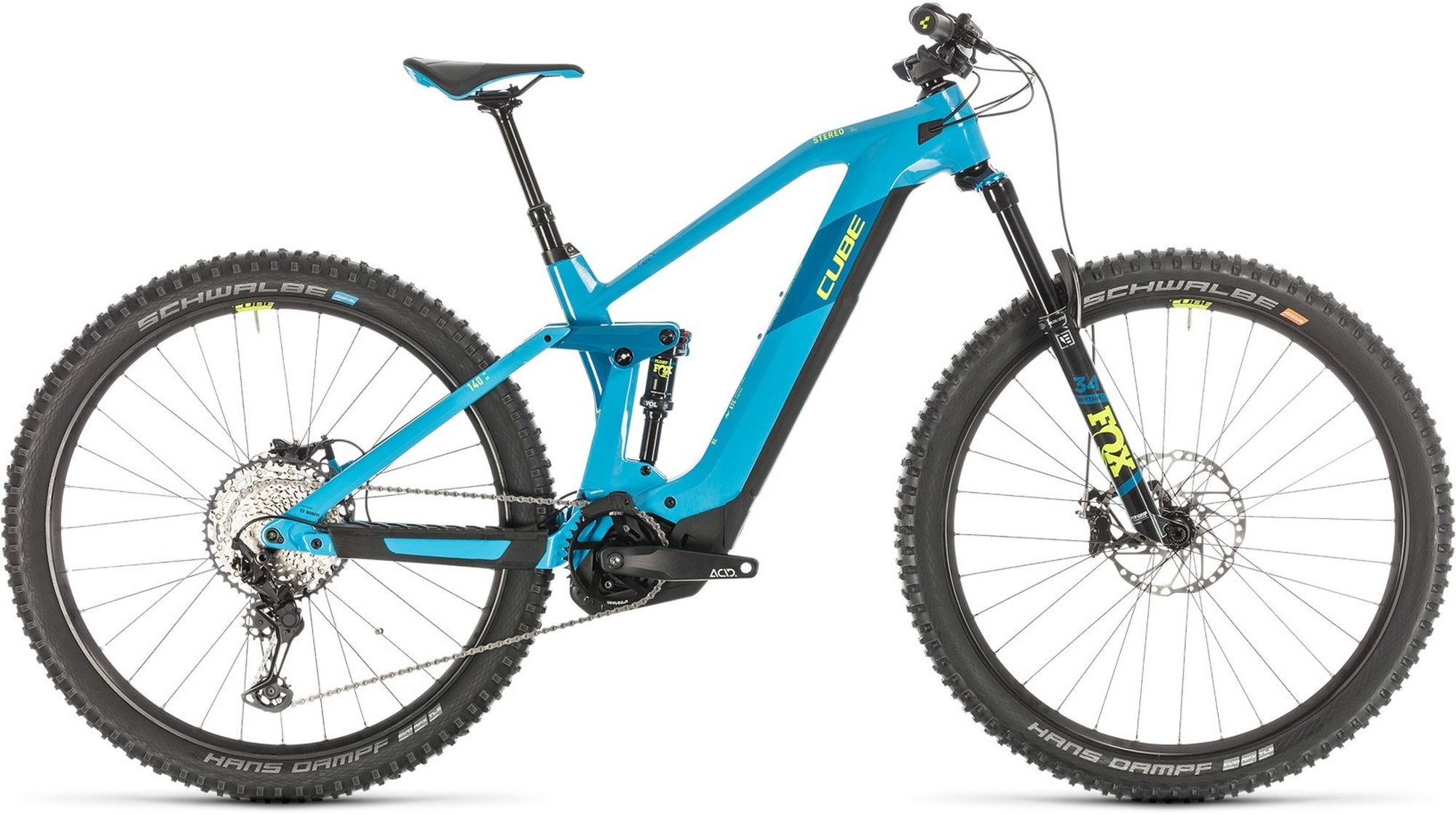 Vélo électrique Cube Stereo Hybrid 140 Pro 500 2020 reconditionné