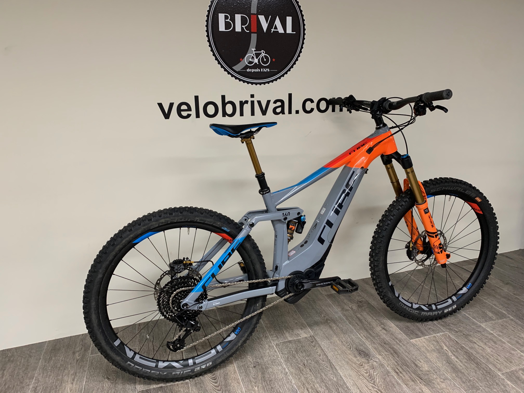 Cube STEREO HYBRID 160 Action Team 500 Kiox 2019 VeloBrival Cube STEREO HYBRID 160 Action Team 500 Kiox 2019 VeloBrival