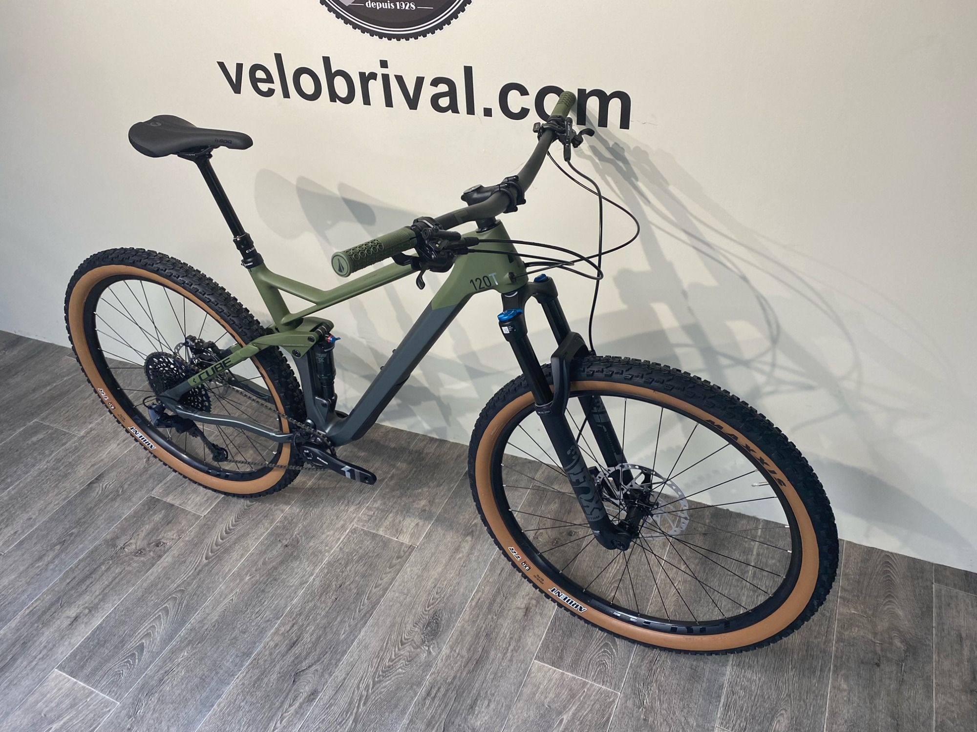 Cube STEREO 120 HPC TM 29 2022 VeloBrival