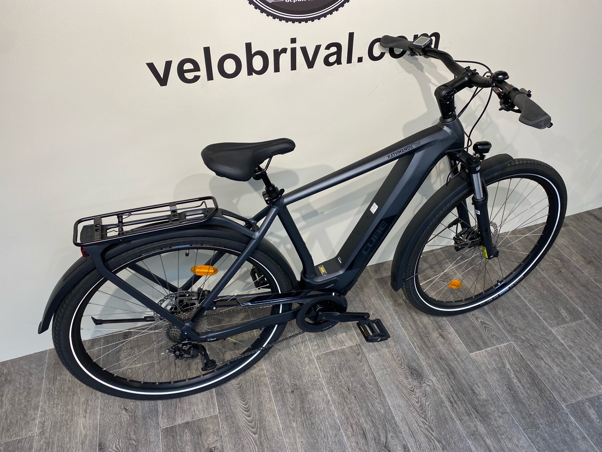 Cube Kathmandu Hybrid One 500 Test Cube KATHMANDU HYBRID ONE 500 2021 - VeloBrival